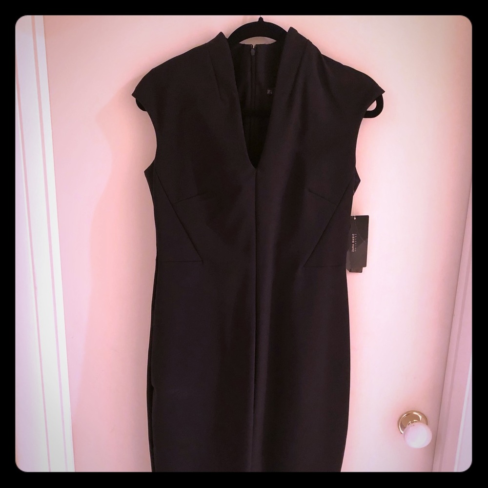 New (never worn) ZARA black dress. Tags still on